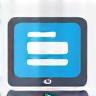 Simple computer interface icon