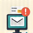 Icon representing instant email and SMS confirmation of vignette purchase